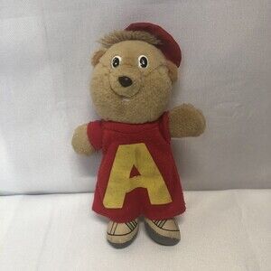 Vintage Alvin and The Chipmunks ALVIN 1987 Bagdasrian Plush 8 Inch